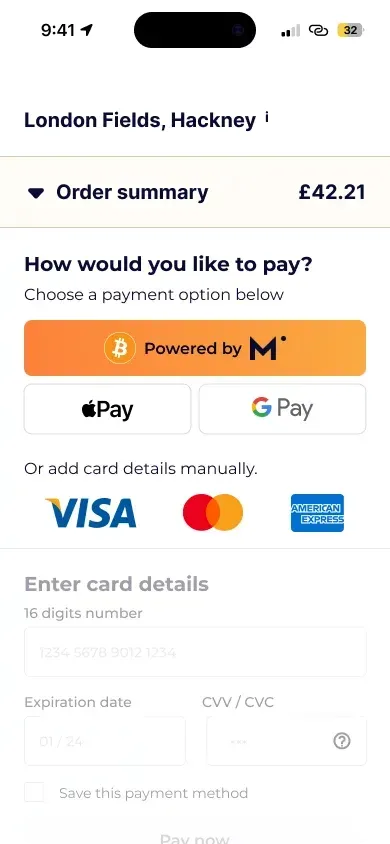 Musqet online checkout